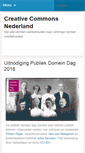 Mobile Screenshot of creativecommons.nl