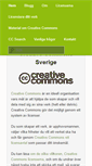 Mobile Screenshot of creativecommons.se