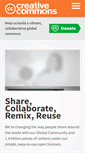 Mobile Screenshot of creativecommons.org