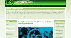 Desktop Screenshot of creativecommons.no
