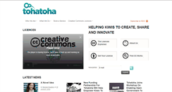 Desktop Screenshot of creativecommons.org.nz