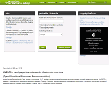 Tablet Screenshot of creativecommons.org.rs